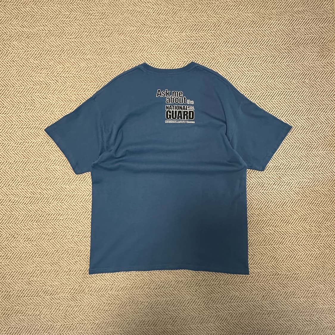 HANES usa vintage printing t-shirt 상품이미지3