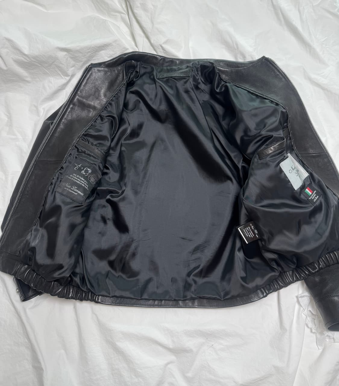 느와르 라르메스 세미오버핏 블루종 상품이미지4