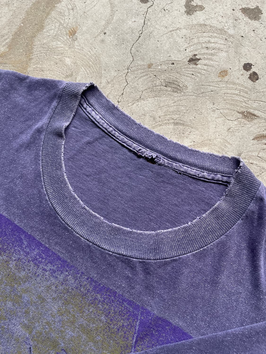 90s Native American Faded Purple T-shirt 상품이미지8