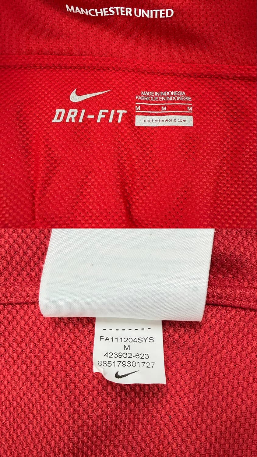 11-12 맨유 홈 캐릭 유니폼 상품이미지10