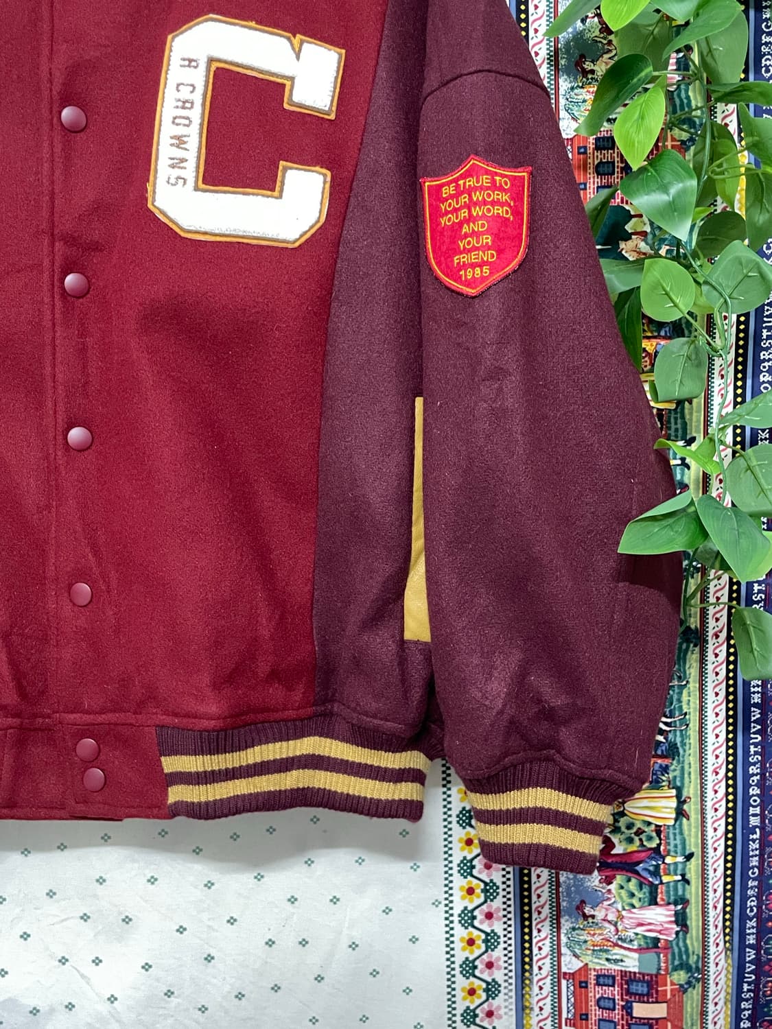 rodeo crowns 울 바시티 자켓 상품이미지6