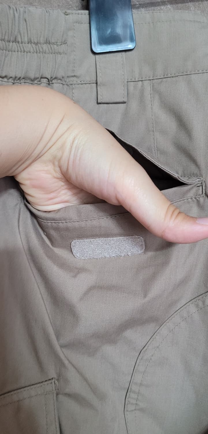 (남성33-34인치)폭스울프 카고 반바지 베이지 상품이미지5