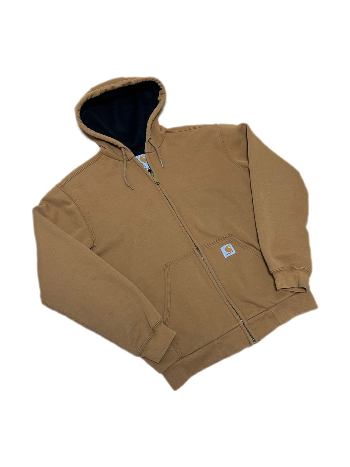 칼하트 브라운 써멀 후드집업 자켓 상품이미지1