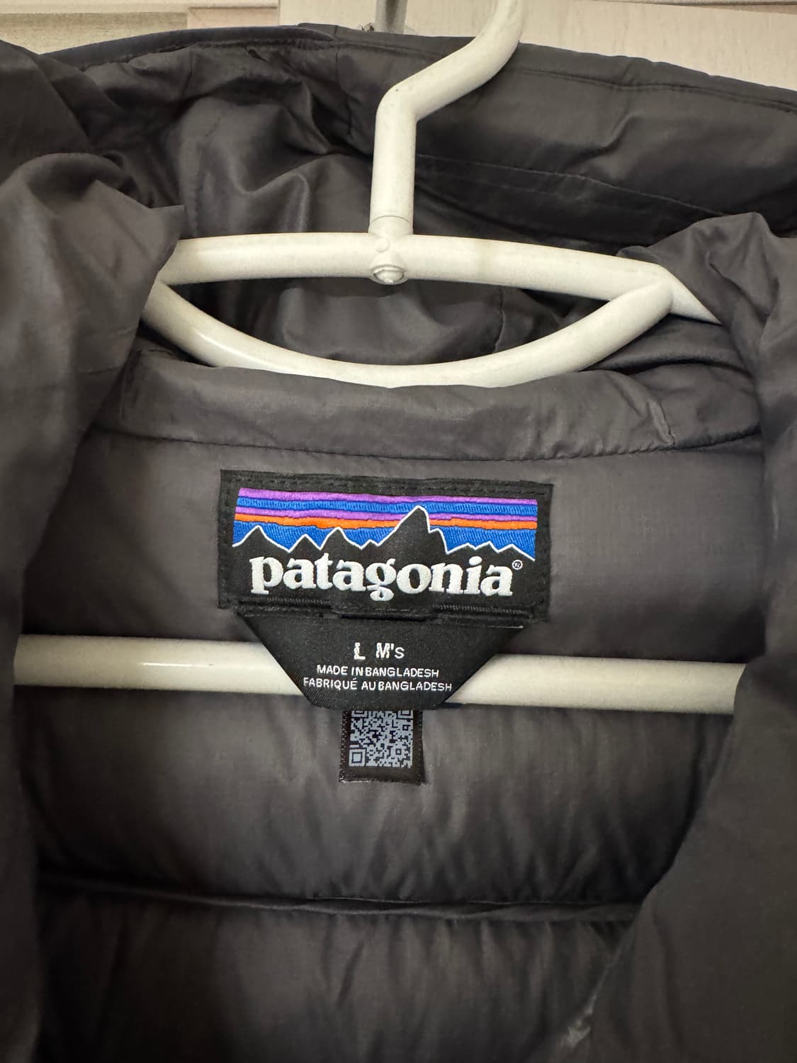 파타고니아 다운스웨터 후디 포지그레이 L 상품이미지3