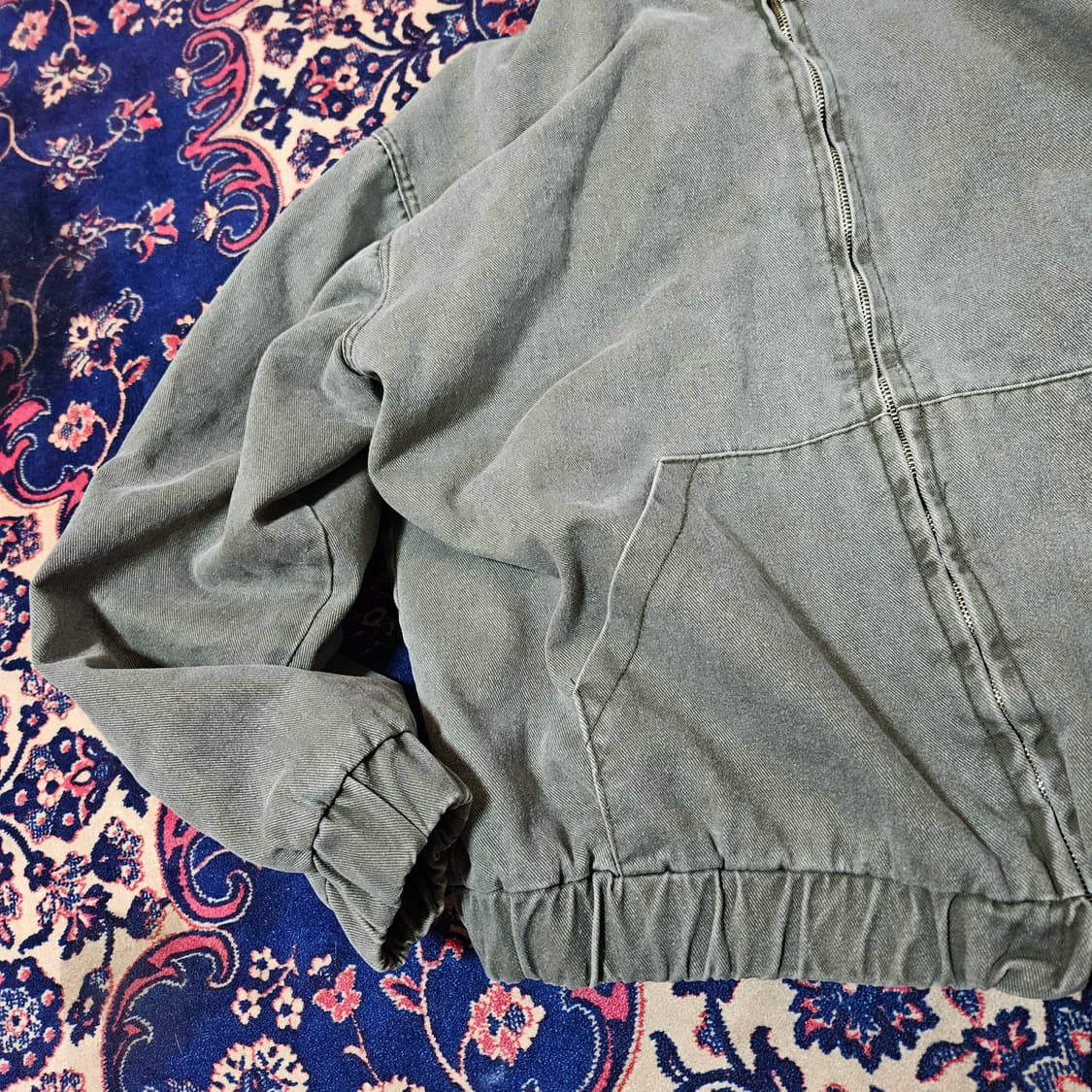 슬로건(SLOGAN) 양털 후드 워크자켓 Free 상품이미지4