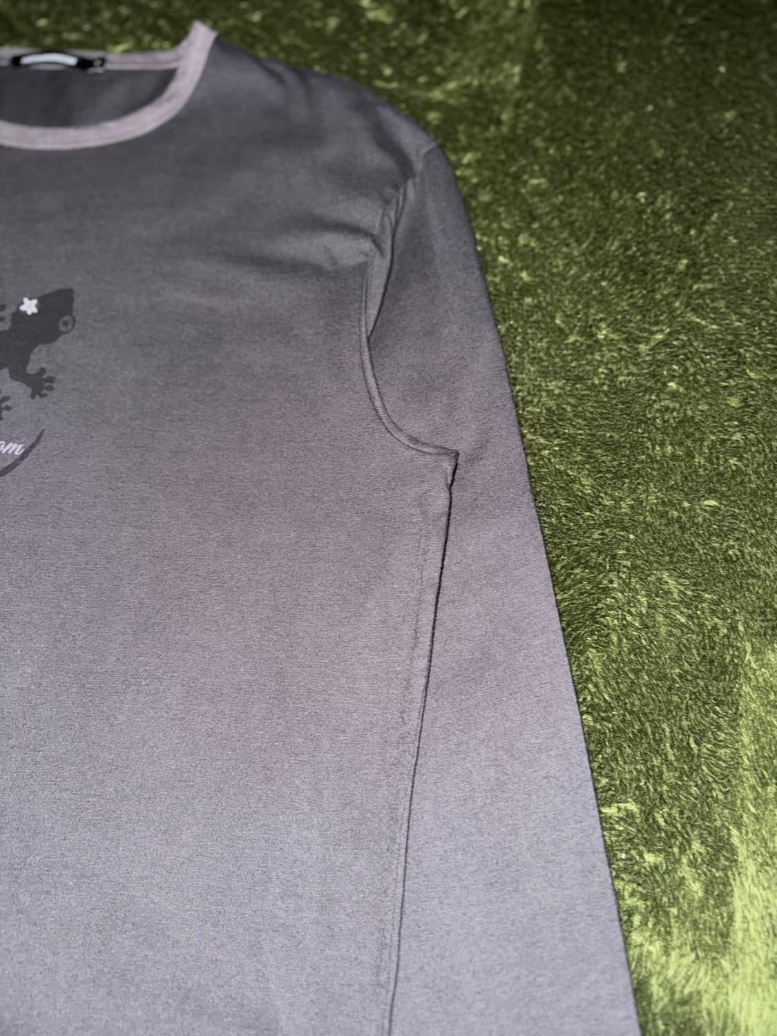 [4] Hatchingroom 해칭룸 리자드 링거티 롱슬리브 챠콜 상품이미지4