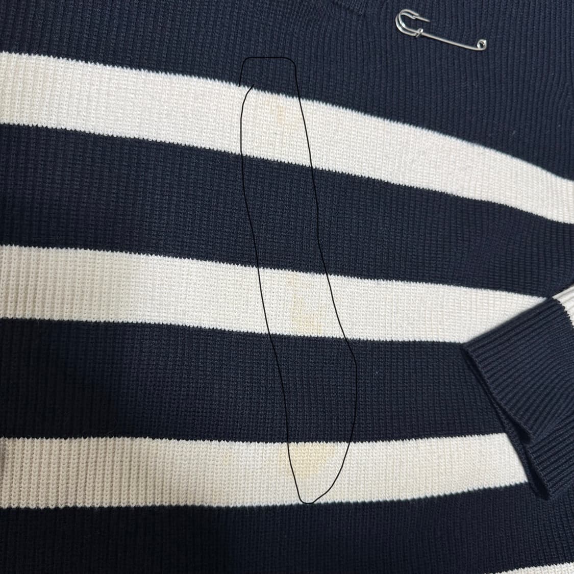 cos 코스 반집업 울 니트 XL사이즈 상품이미지4