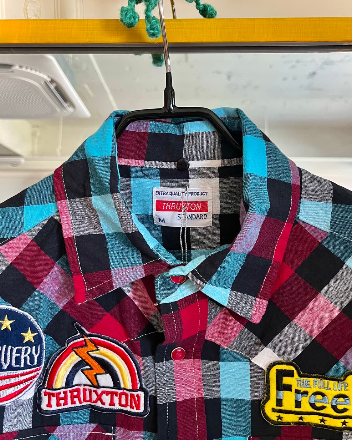 Thruxton Vintage Half Sleeve Check Ahirt 상품이미지4