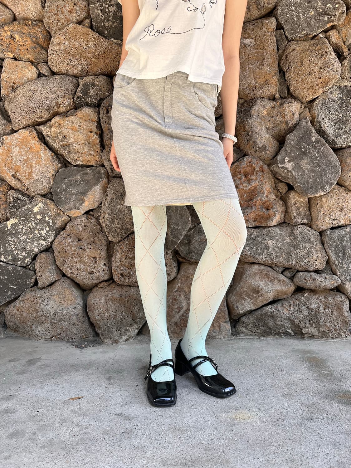 Melange Pocket Midi Skirt 상품이미지2