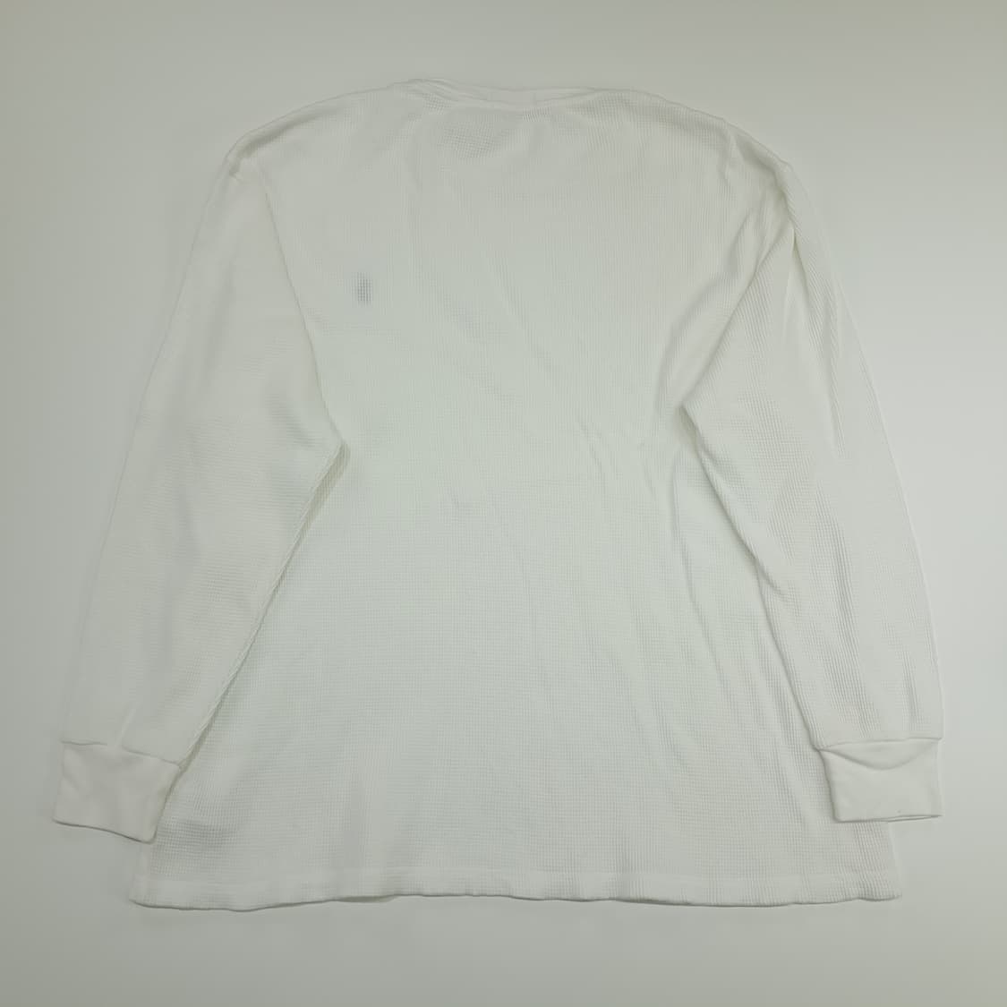 CN738 3XLT 폴로 랄프로렌 화이트 와플 니트 긴팔 티셔츠 상품이미지8