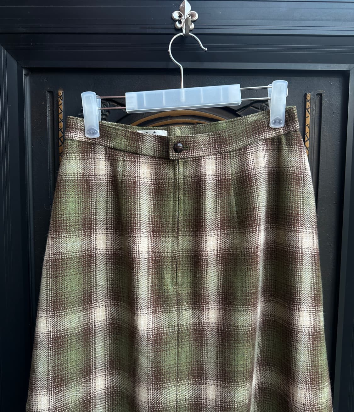 sweet scapes 체크 울 스커트 상품이미지4