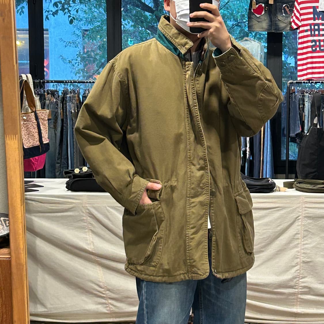 L) FOREST CLUB USA 빈티지 야상 자켓 상품이미지9