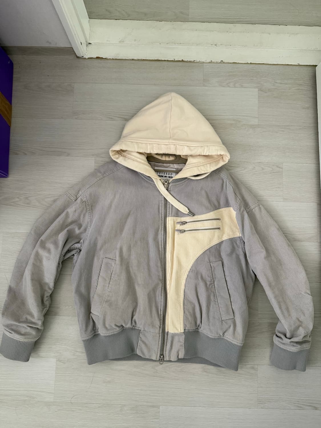 포스333 레이어드 이펙트 봄버 자켓 V2 상품이미지1