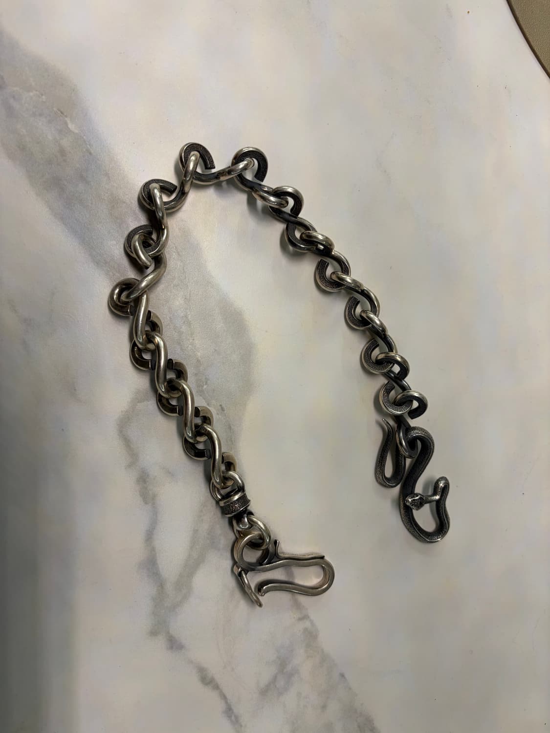 [FREE] LYNCHSILVERSMITH 린치실버스미스 월렛체인 925 상품이미지4