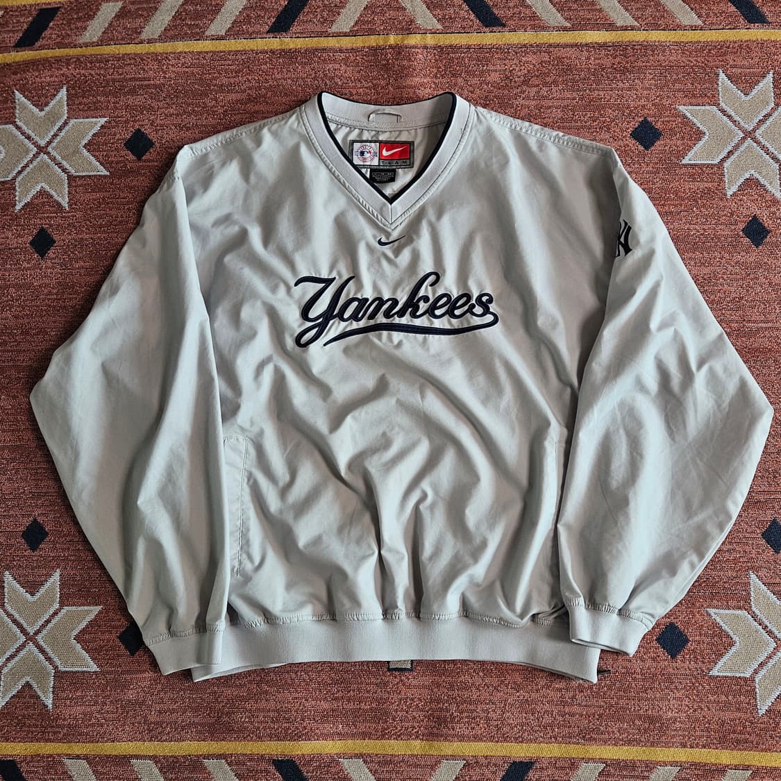 나이키 뉴욕양키스 어웨이 웜업 저지 상품이미지1