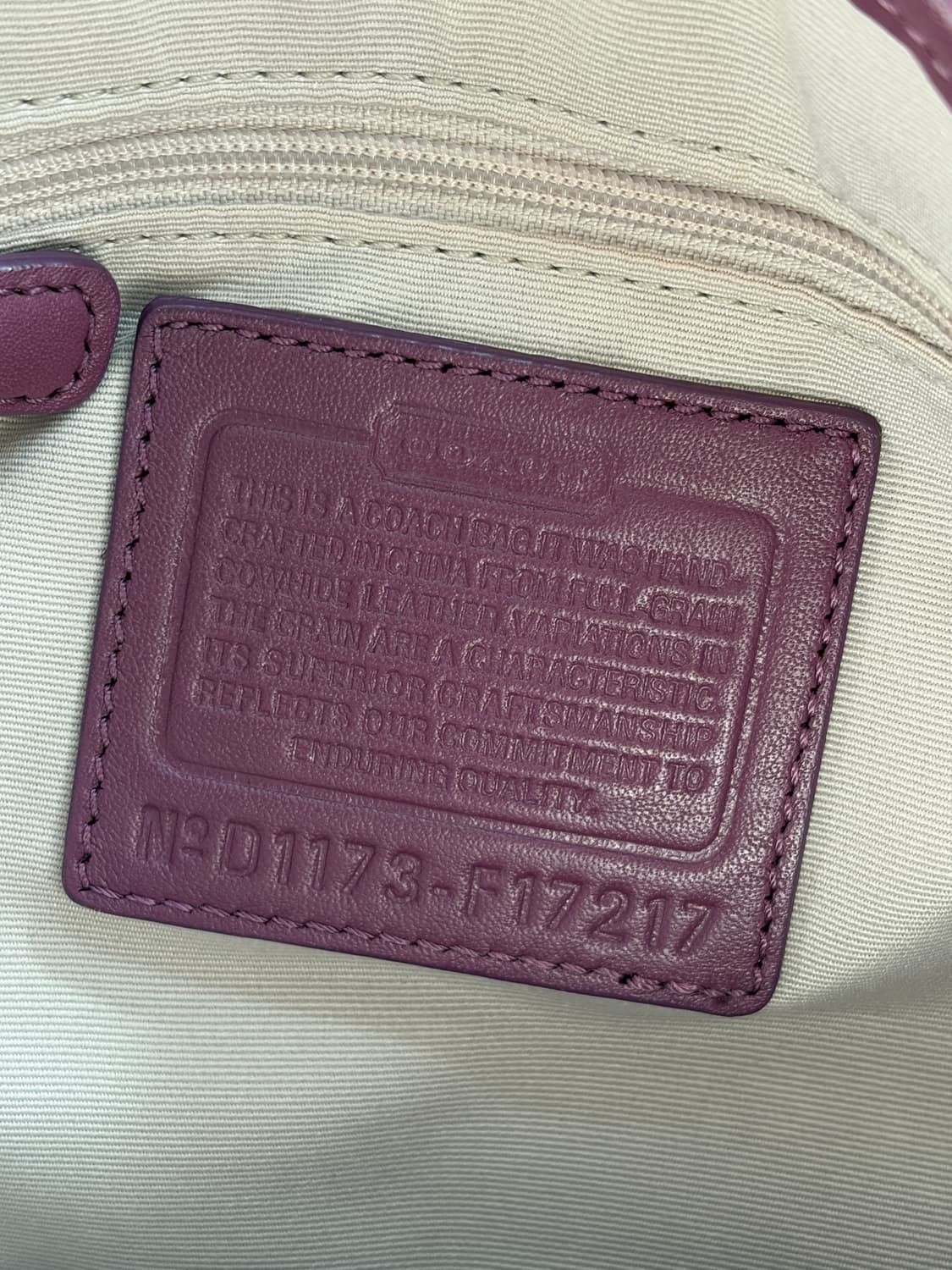 COACH leather bag 상품이미지7