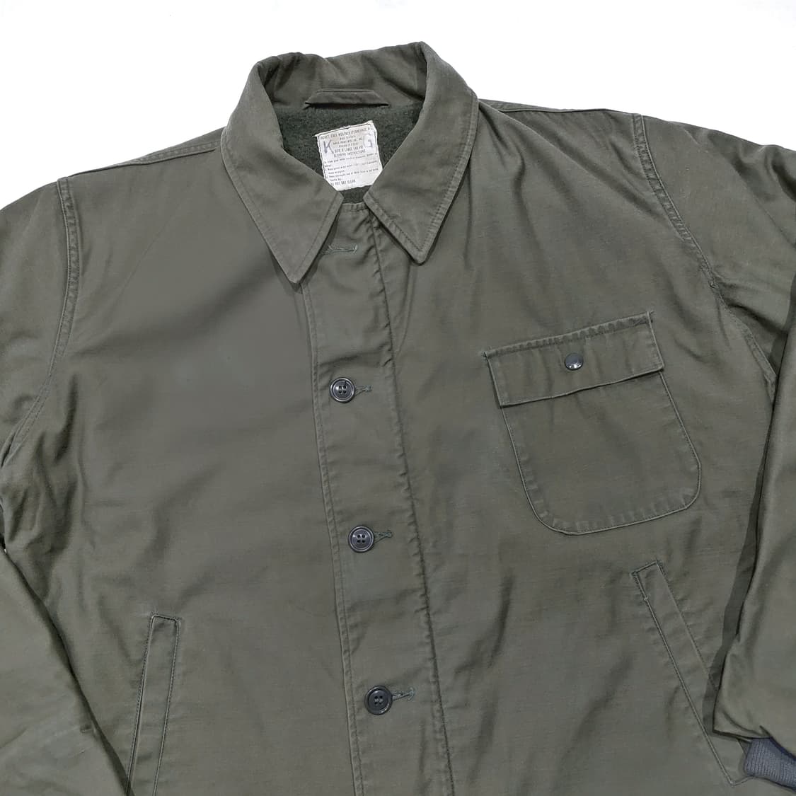 미해군 A2 덱자켓 70s xl (110) usn 상품이미지3