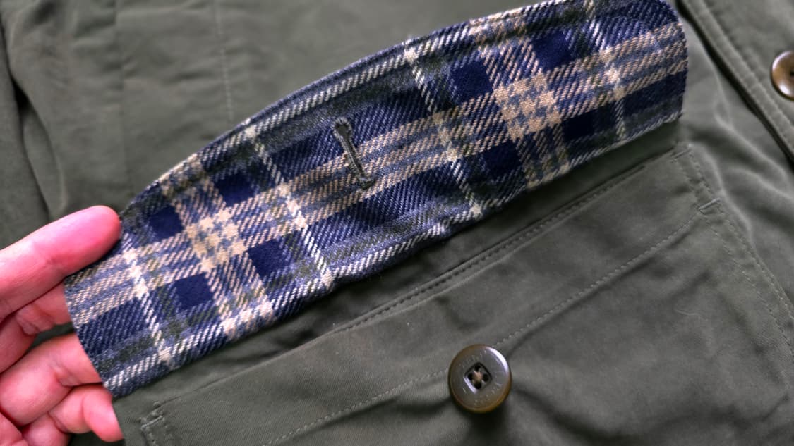 신품급) L.L.BEAN 엘엘빈 올리브 헌팅 자켓 XL 상품이미지4