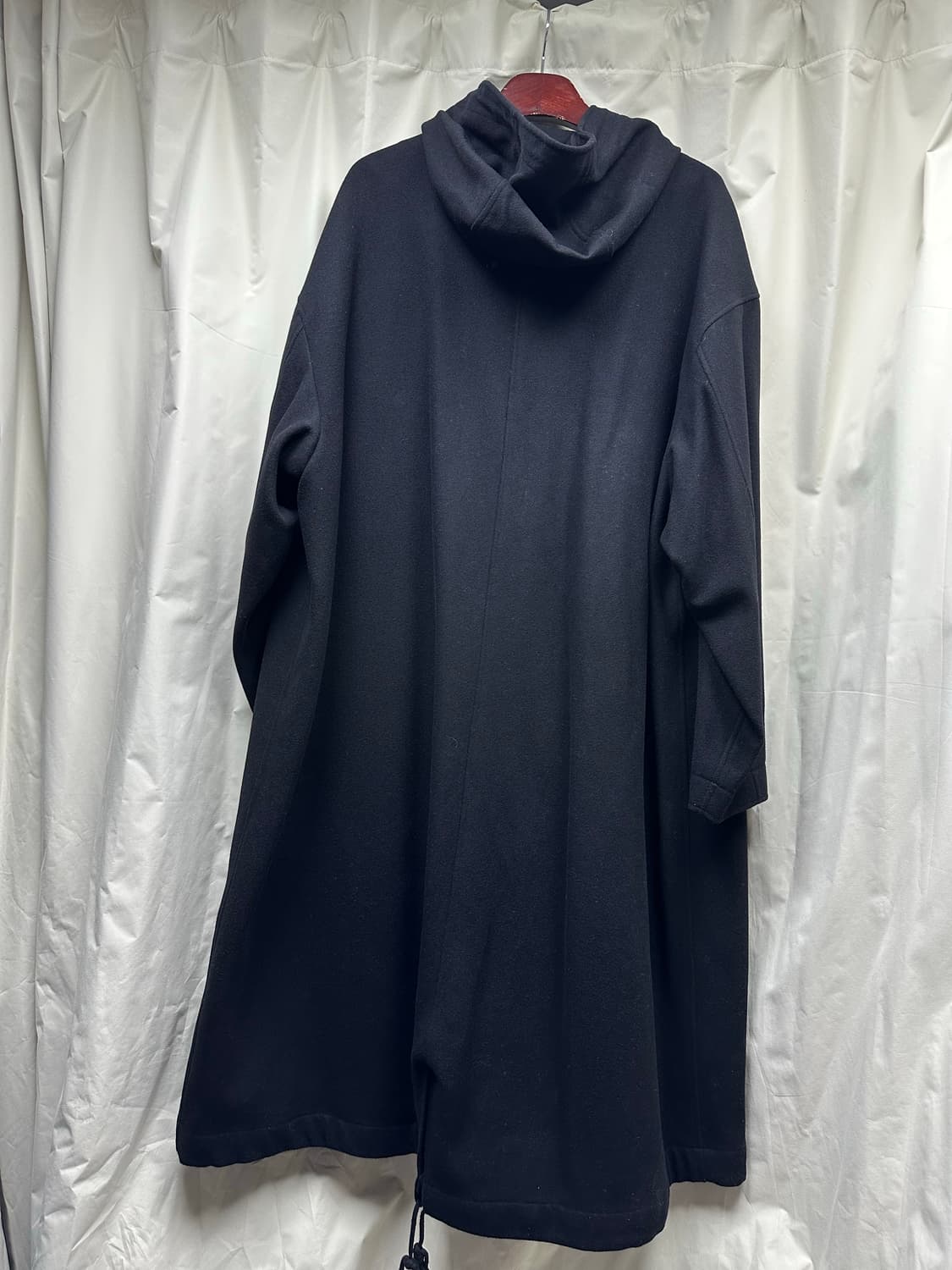 비슬로우 피쉬테일 코트 블랙 상품이미지2