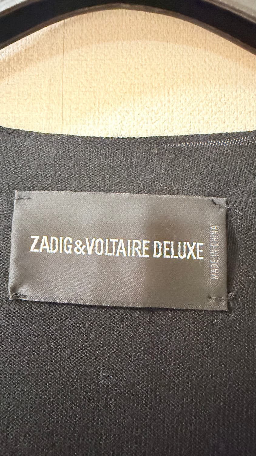 자딕앤볼테르 Zadig&Voltaire 메리노울 100% 스터드 크롭 가 상품이미지3