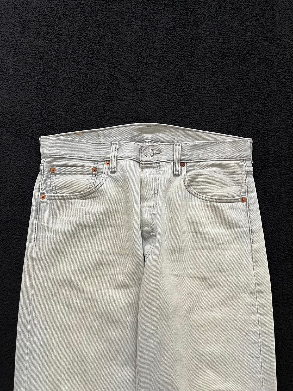 빈티지 리바이스 501 데님 팬츠 그레이 상품이미지3