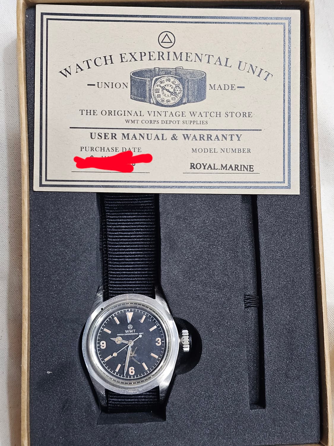 WMT 밀리터리 오토매틱 시계 상품이미지6