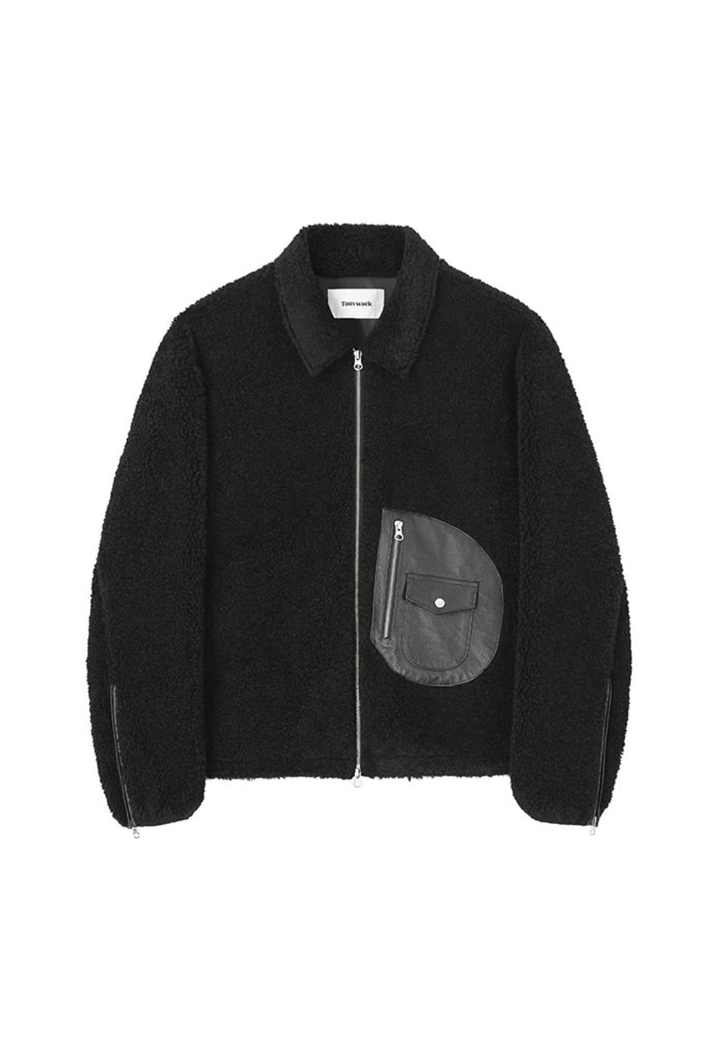 [L] 토니웩 Duvet Leather Shearling Jacket 상품이미지1