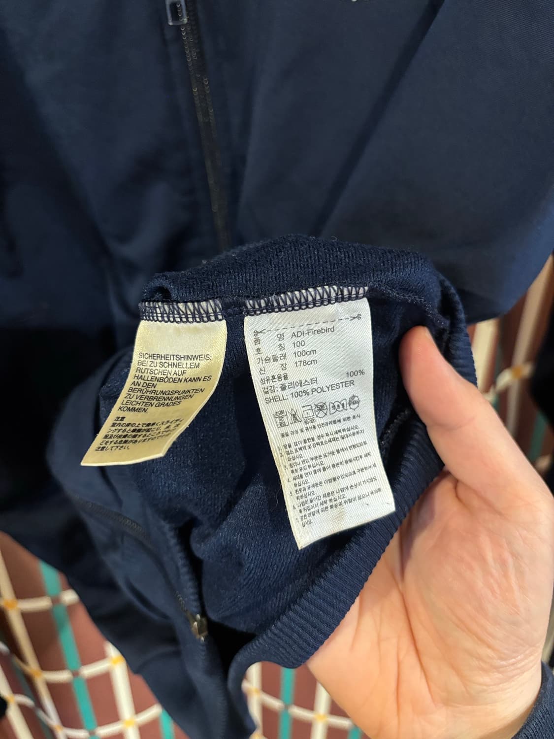 아디다스 네이비 파이어버드 트랙탑 상품이미지8