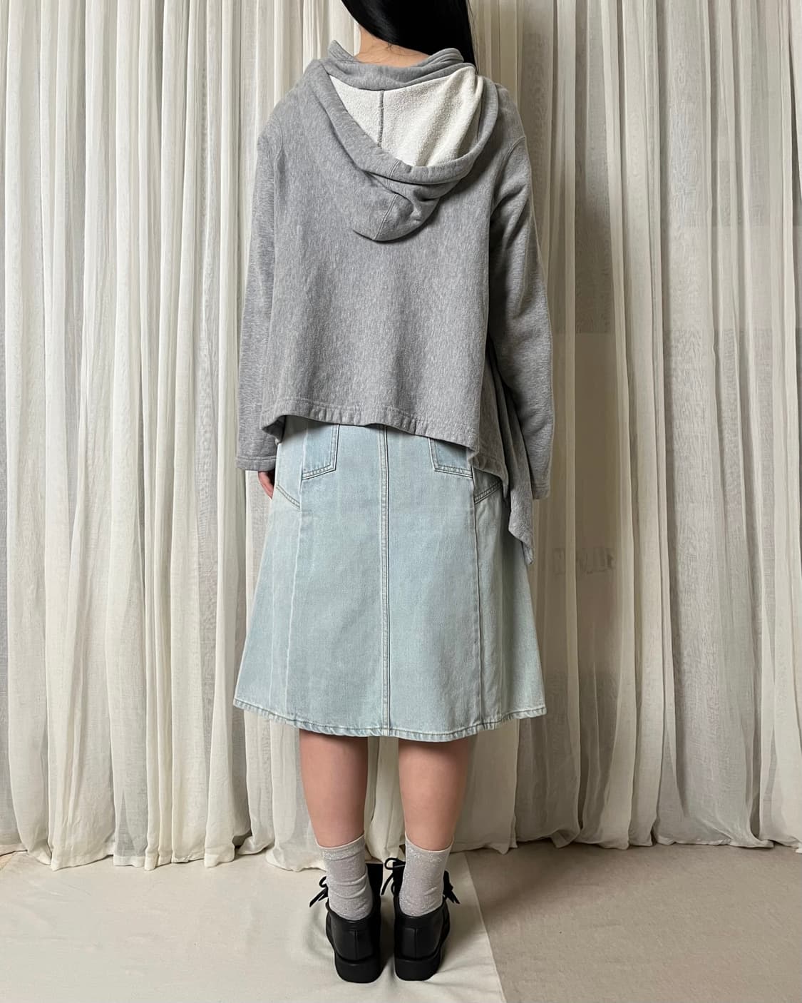 꼼데가르송 케이프 후드 comme des garcons black  상품이미지10