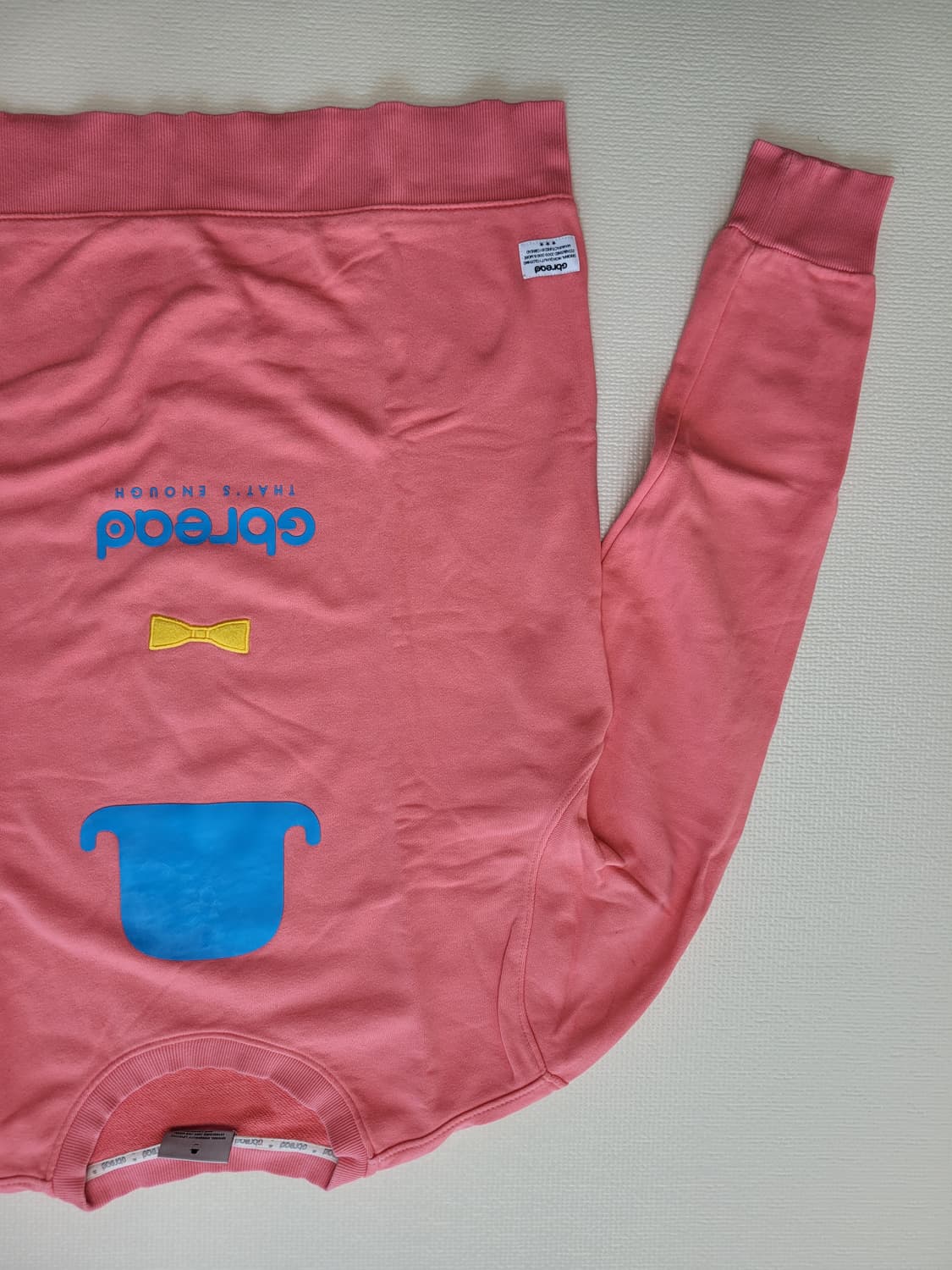 지브레드 Gbread 남자 맨투맨 XL 핑크 상품이미지3