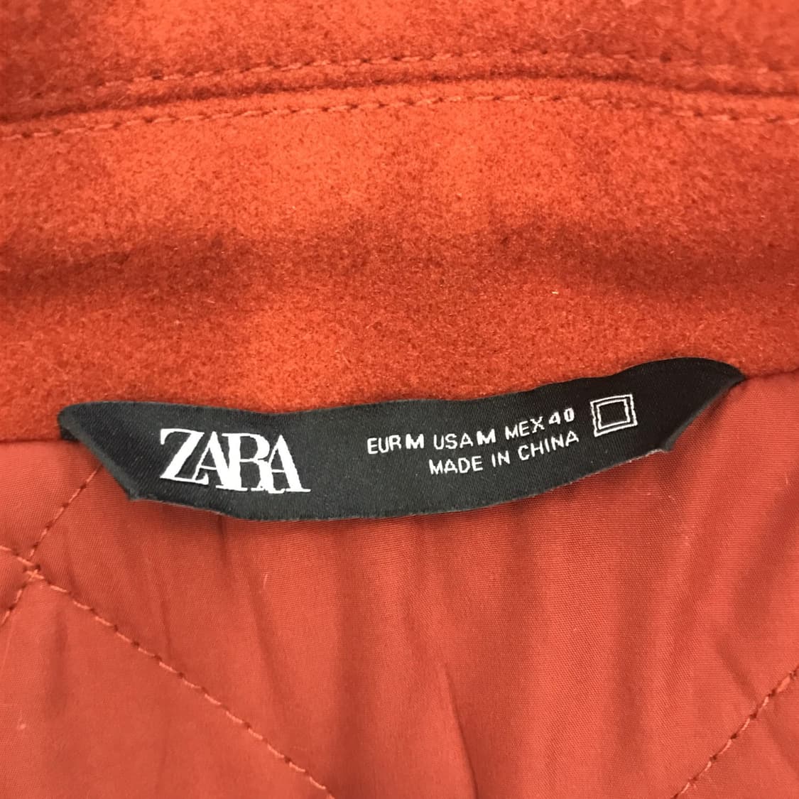 자라 알파인벨리 그래픽패치 봄버자켓 [L] 상품이미지5