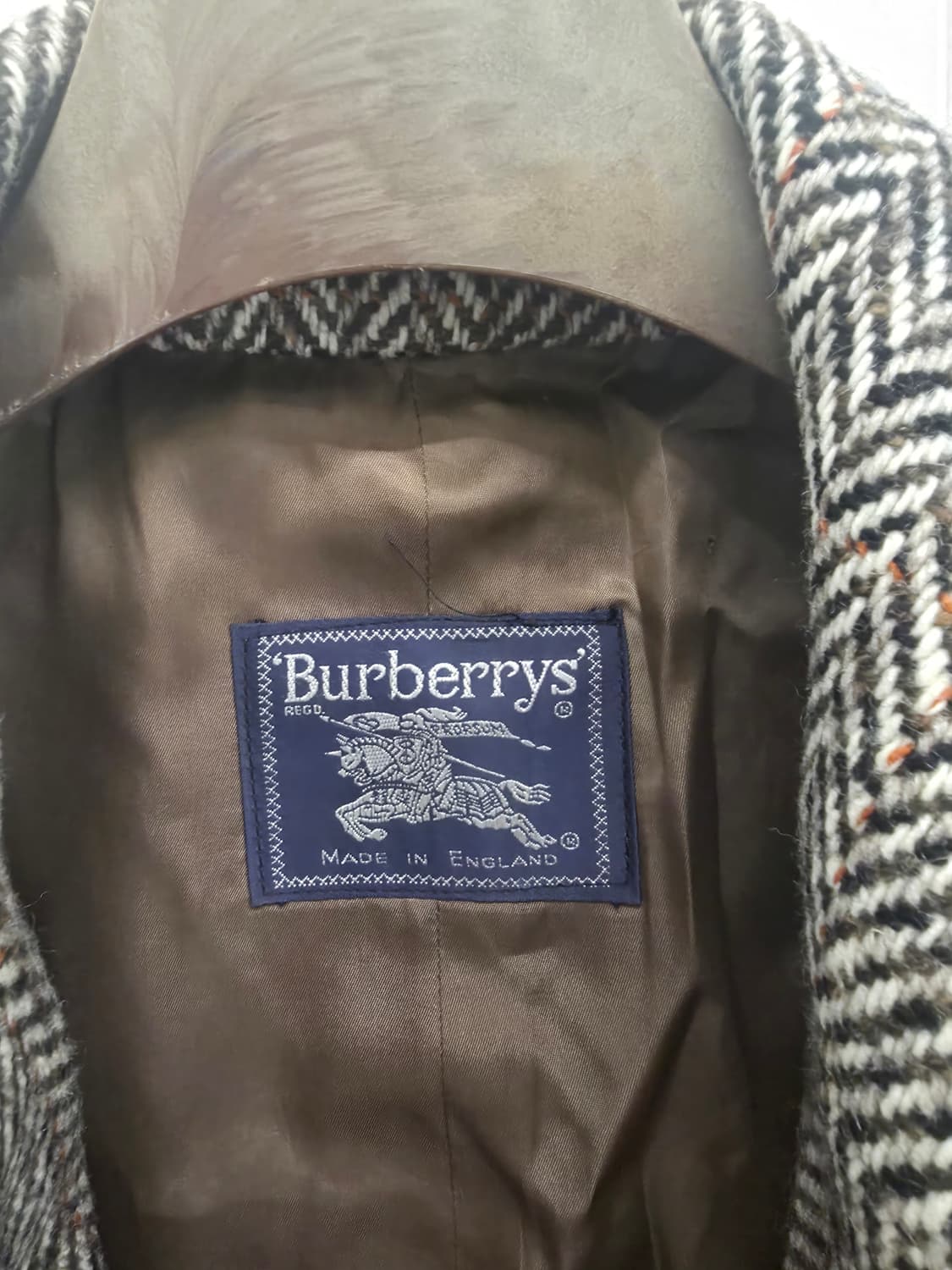 버버리 아이리쉬 트위드 코트 상품이미지3