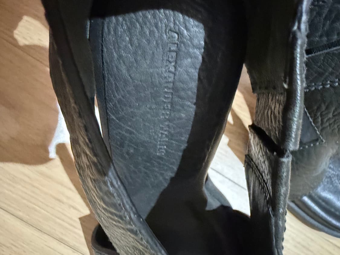 알렉산더왕 가죽 x스트랩 샌들 상품이미지10