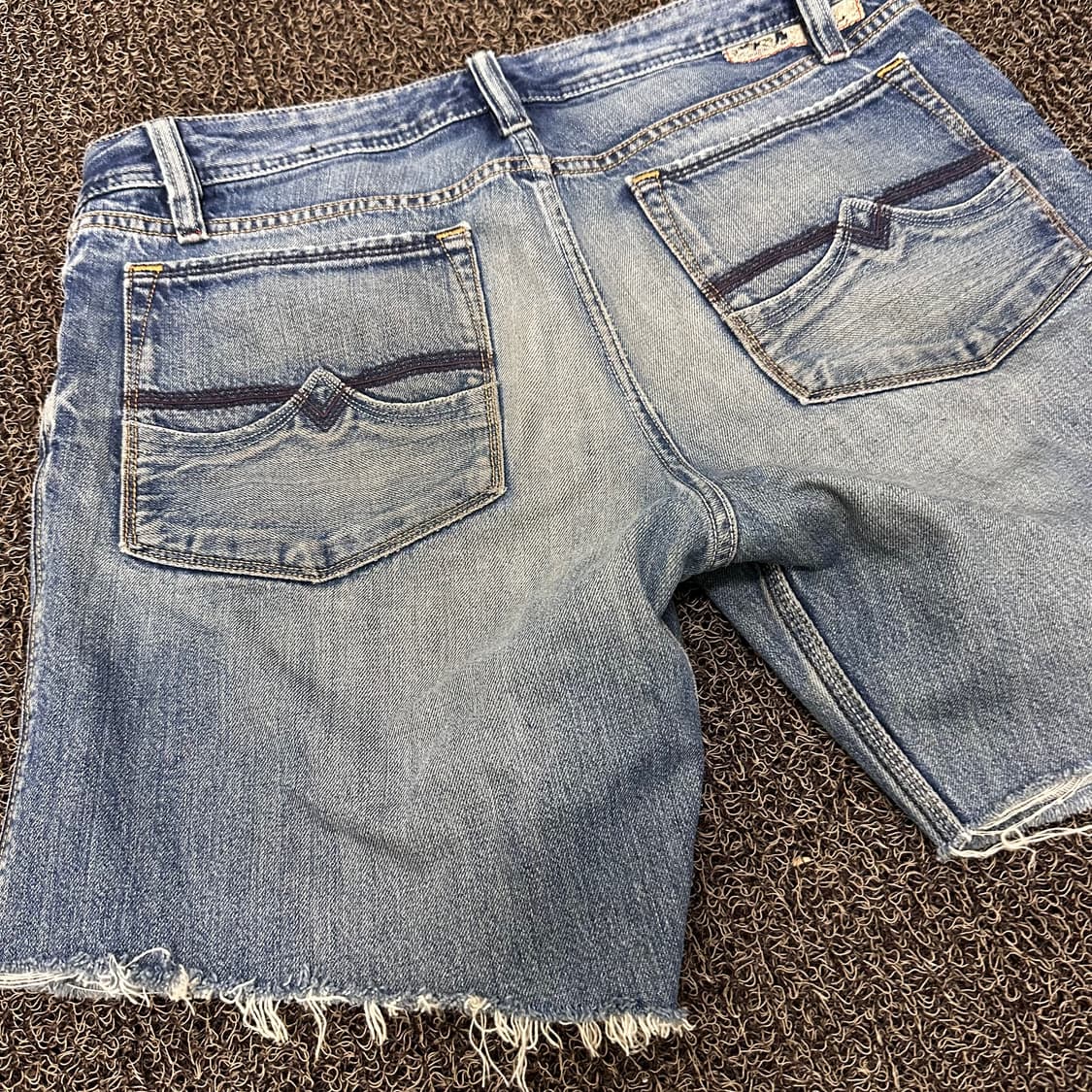 DIESEL 디젤 데님 숏 청반바지 팬츠 34인치 상품이미지7