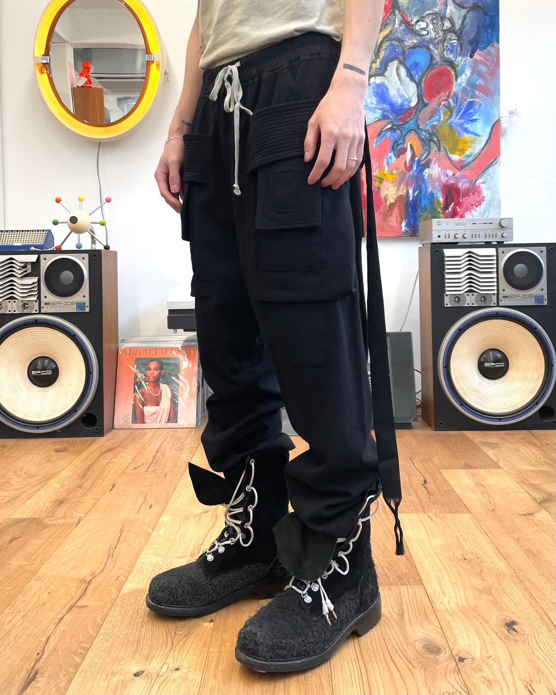 [M] 릭오웬스 다크쉐도우 스웨트 팬츠 상품이미지1