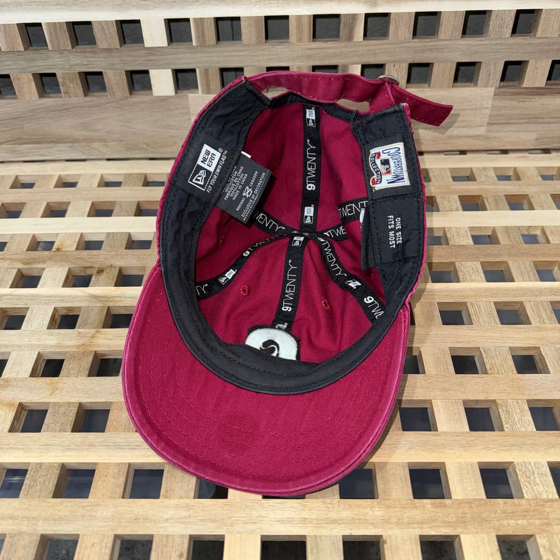 뉴에라 필라델피아 필리스 쿠퍼스타운 버건디 캡 상품이미지4