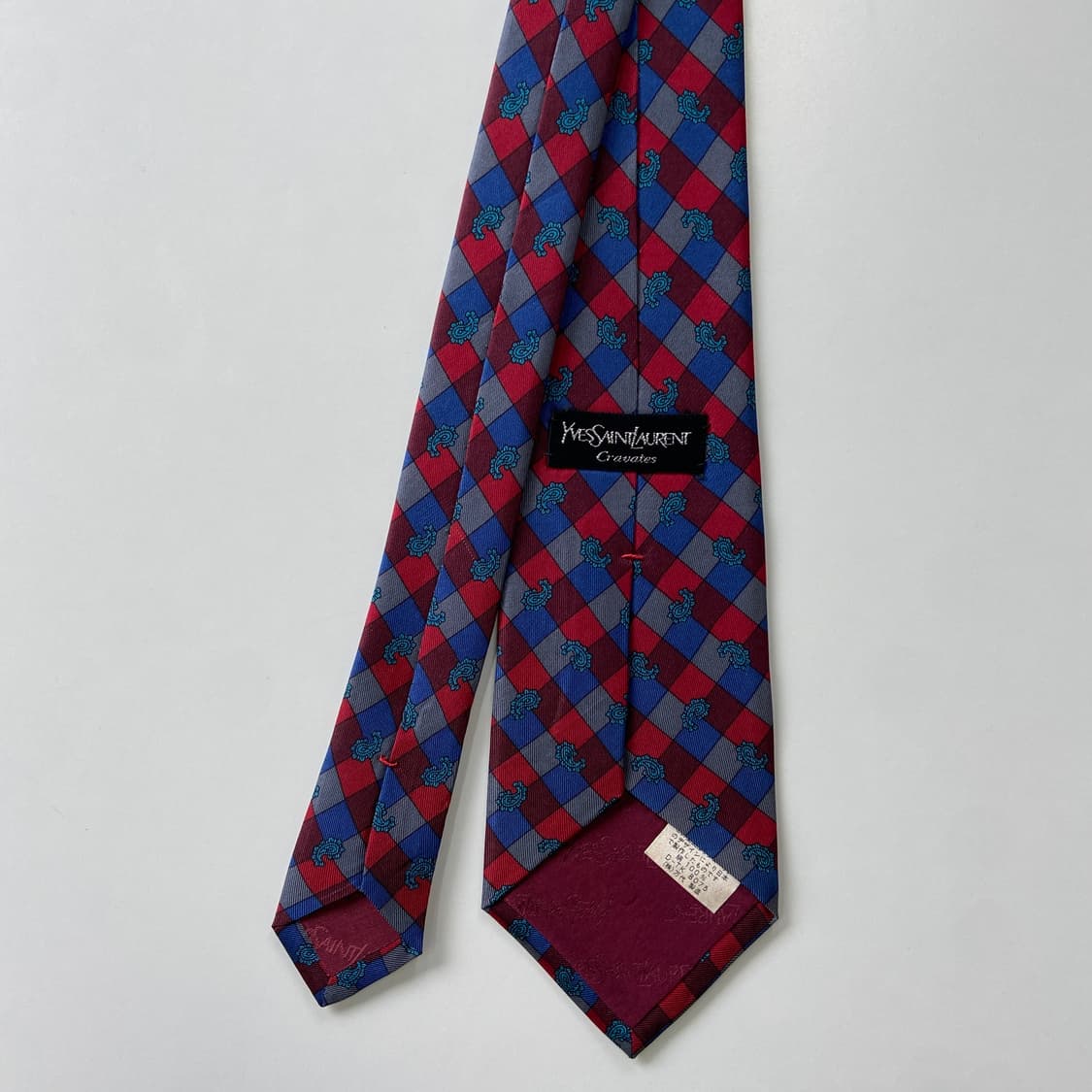 YSL 입생로랑  명품 정품 넥타이8.2cm 상품이미지3