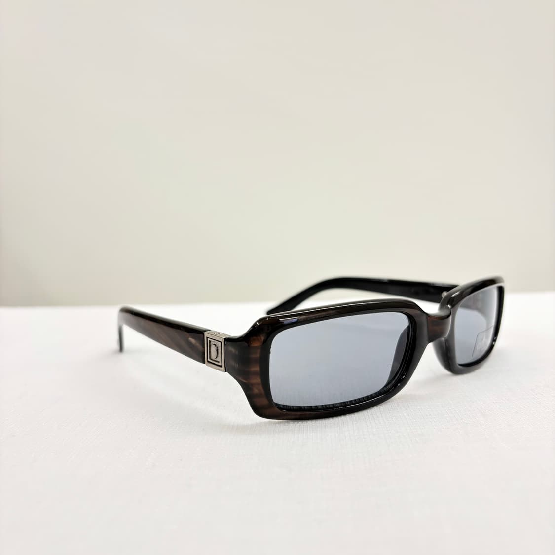 CHAPLIN 브라운 스퀘어 빈티지 선글라스 상품이미지3