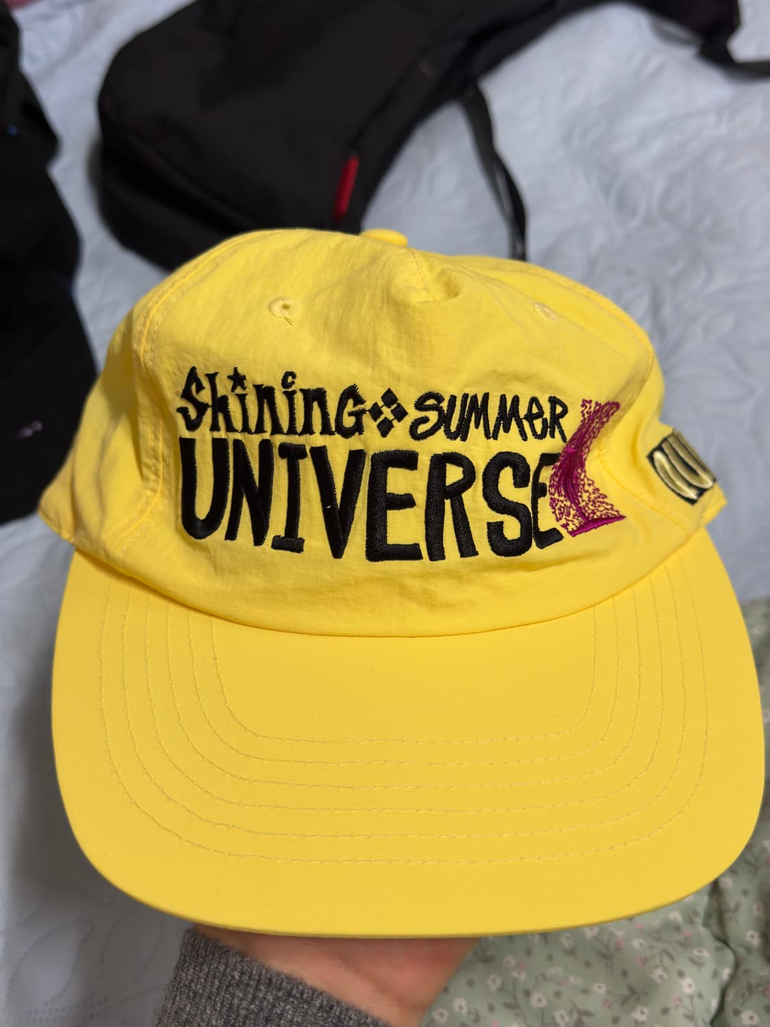 ONEUNIVERSE 캡 옐로우 모자 상품이미지1
