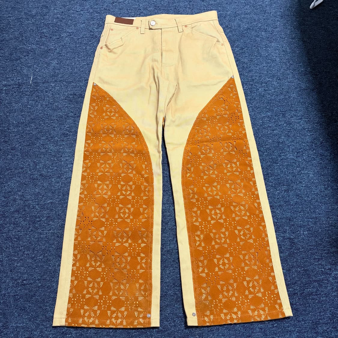 앤더슨벨 도브 레이스 코튼 팬츠 상품이미지1