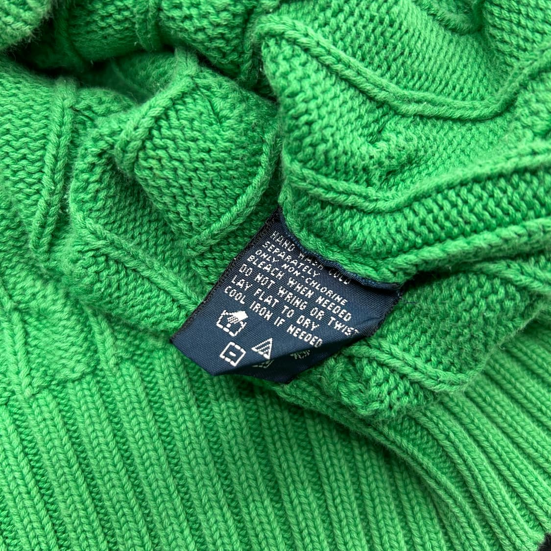 Polo Cable Knit Zip-Up Hoodie 상품이미지8