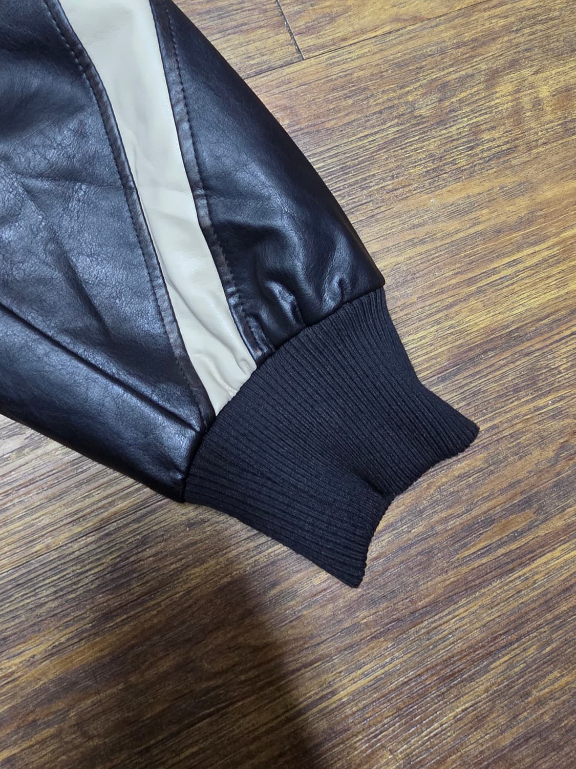 라퍼지스토어 버핑레더 라이더자켓 상품이미지4