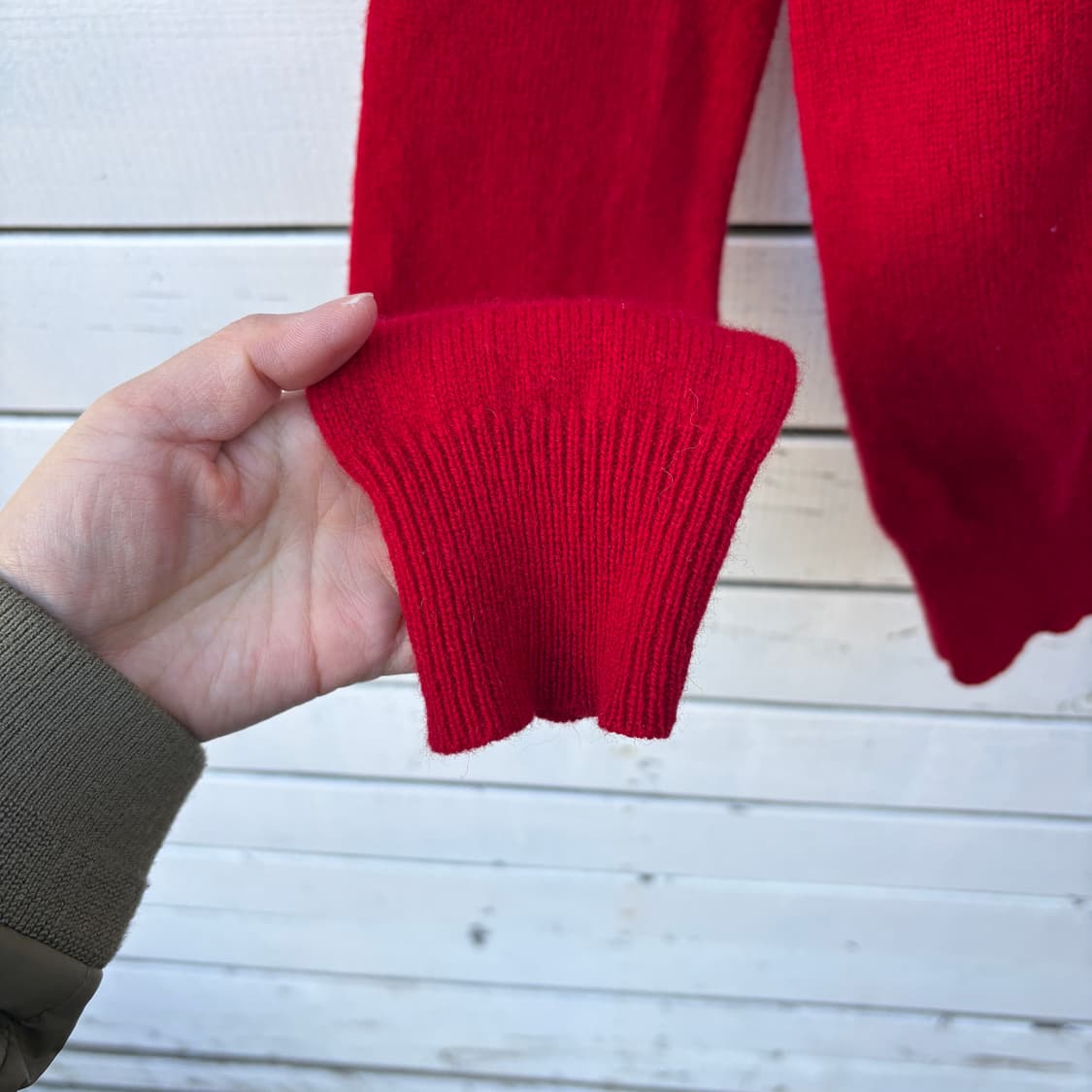 Polo 폴로 울 브이넥 니트 상품이미지5