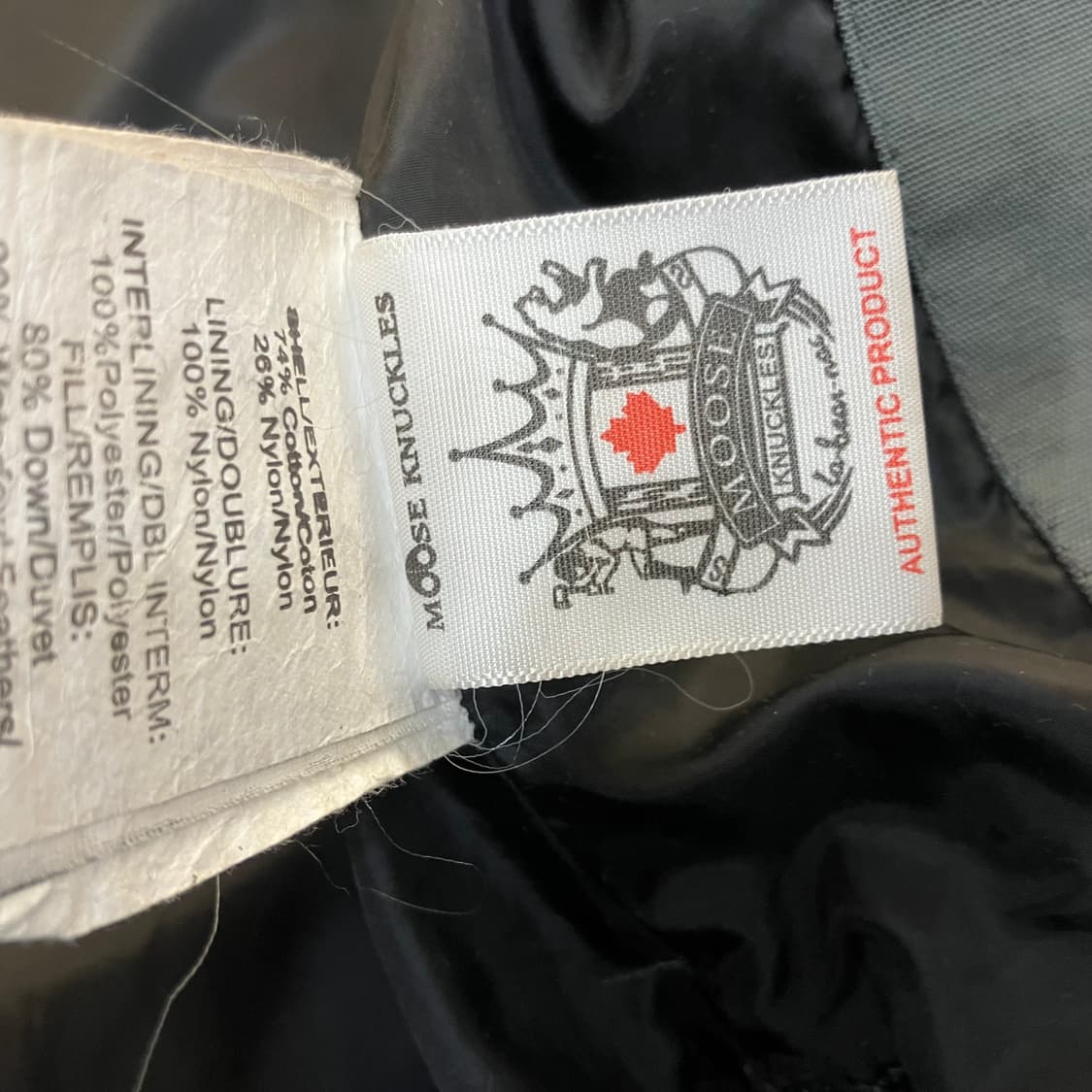 무스너클 쓰리쿼터 다운 패딩 점퍼 S 상품이미지7