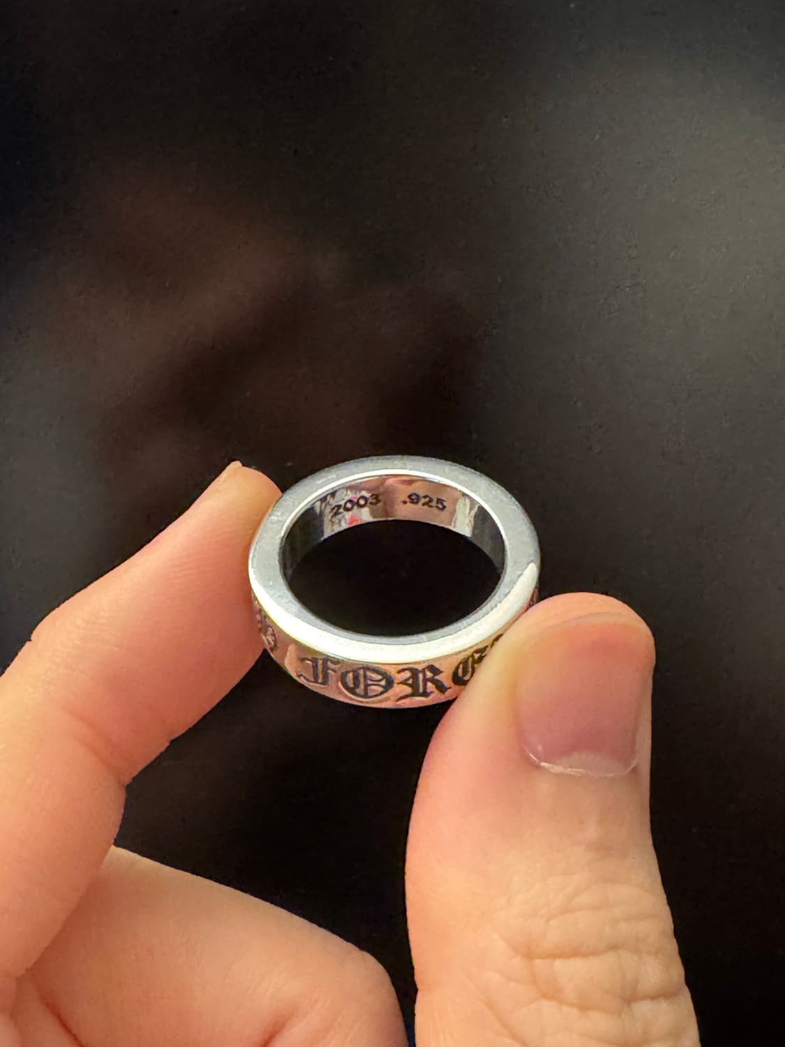 크롬하츠 포에버링 6mm (us9.5) 상품이미지3