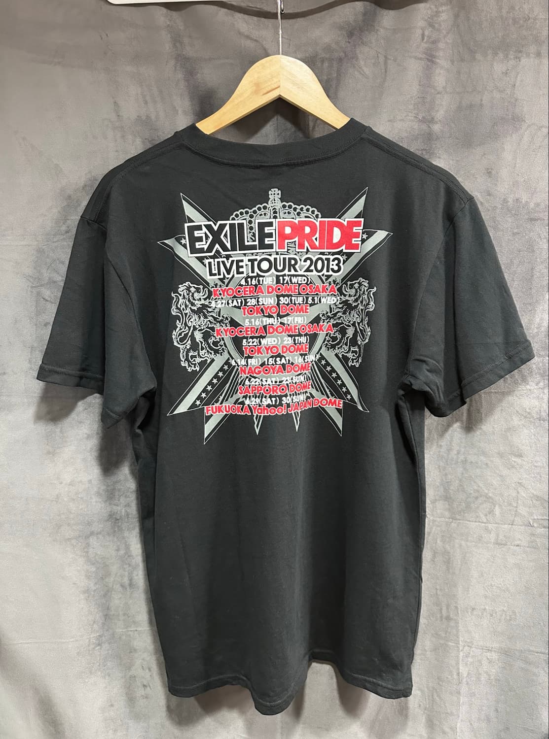 EXILE PRIDE LIVE TOUR 2013 일본 투어 밴드티 새상품 상품이미지4