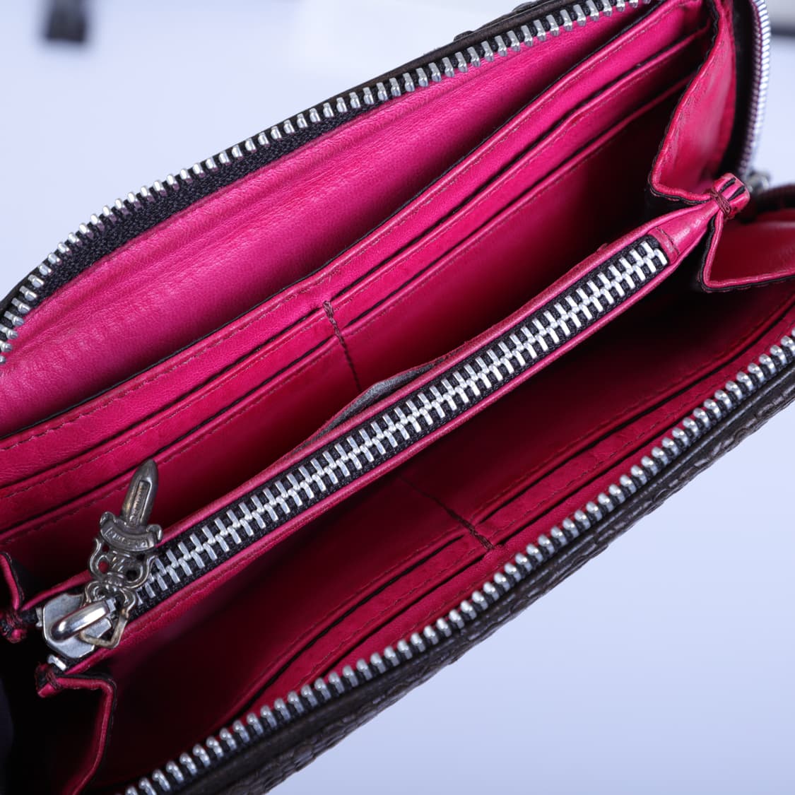 OS / Chrome Hearts 크롬하츠 펀칭 레더 장지갑 상품이미지3