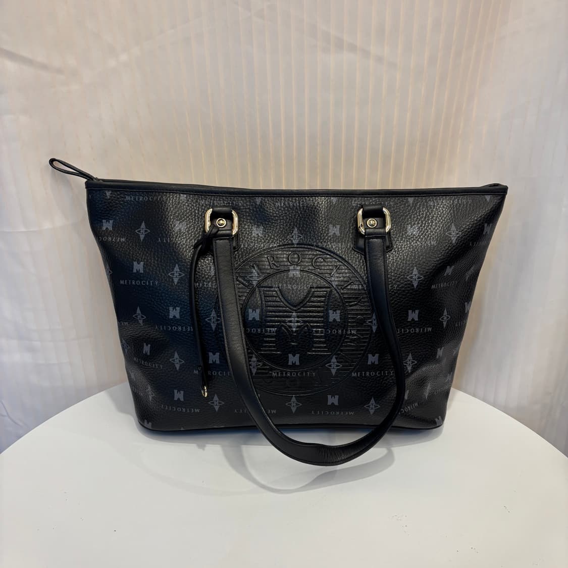 정품 메트로시티 가죽 숄더백     상품이미지1