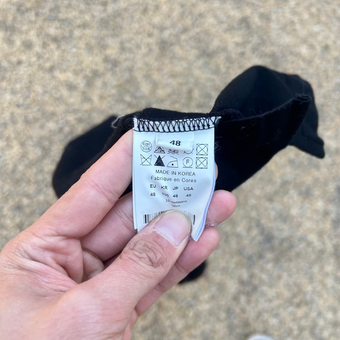 우영미(Wooyoungmi) 스퀘어 라벨 티셔츠 상품이미지5