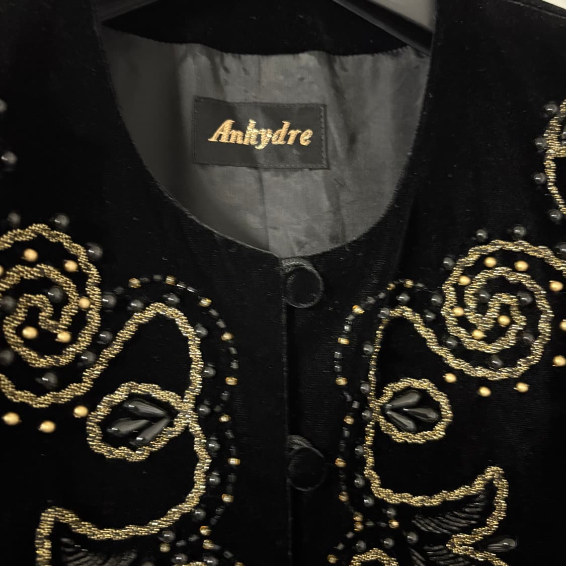 벨벳 블레이저 자켓 나폴레옹 상품이미지3